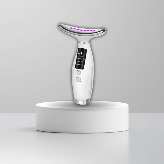 Appareil massage cou & décolleté LED Anti-âge Raffermissant