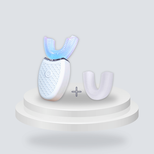 Brosse à dents électrique 360 U-shape Nettoyage guidé – brossage automatique rapide et précis