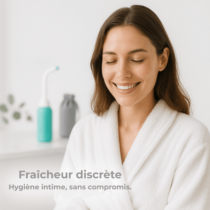 Bidet portable hygiène intime de voyage